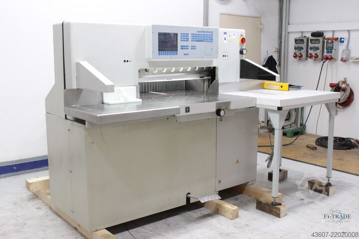 Schneidmaschine / Cutting machine Wohlenberg 92 CUT-TEC