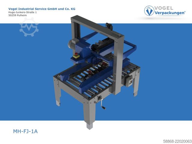Carton sealing machine Kartonverschließmaschine MH-FJ-1A