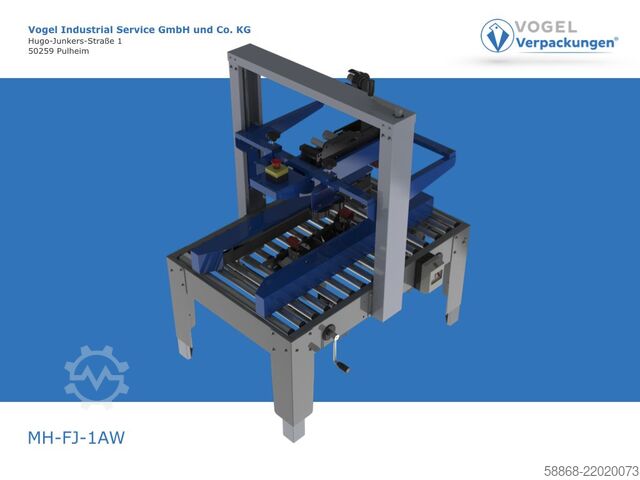 Carton sealing machine Kartonverschließer MH-FJ-1AW