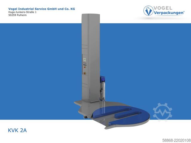 Semi-automatic pallet wrapper  KVK 2A