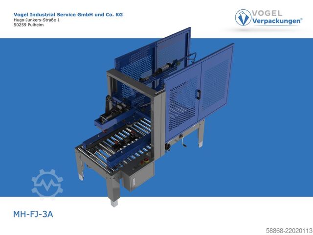 Carton sealing machine Kartonverschließmaschine MH-FJ-3A