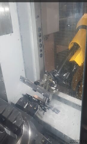 CNC machine tending FANUC robot cell Teximp d.o.o. URC-12