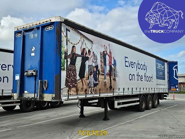 Sliding tarpaulins Vanhool 