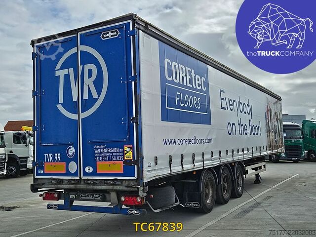 Sliding tarpaulins Vanhool 