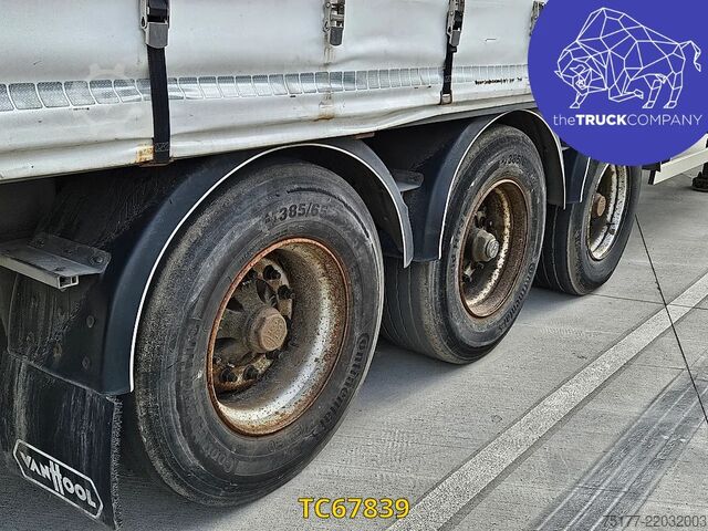 Sliding tarpaulins Vanhool 