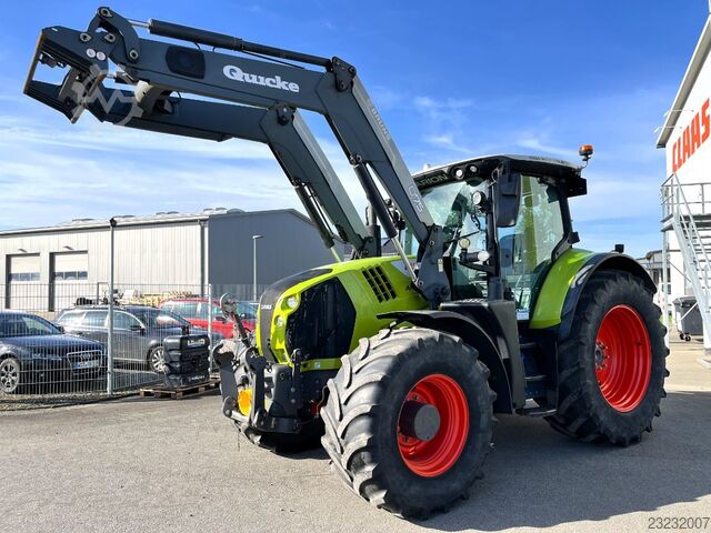 CLAAS ARION 660 CMATIC CEBIS, FKH + FZW, QUICKE Q75 Frontlader CLAAS ARION 660 CMATIC CEBIS, FKH + FZW, QUICK