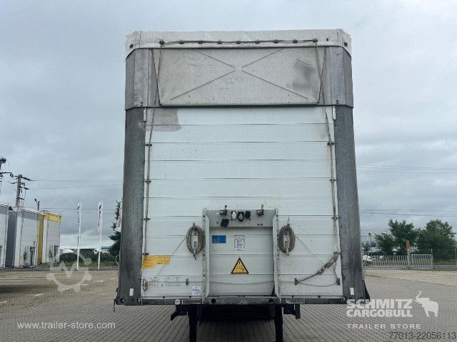 Auflieger mit Pritsche & Plane Schmitz Cargobull Curtainsider Mega