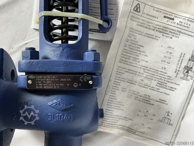 Steam safety valve ARI Sicherheitsventil