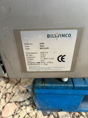 Multihead weigher Bilwinco RW116W