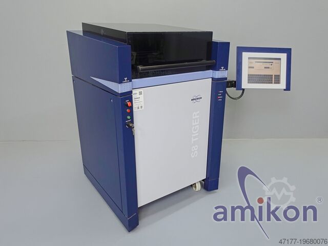 High-end elemental analyzer Bruker S8 TIGER WDXRF Spektrometer