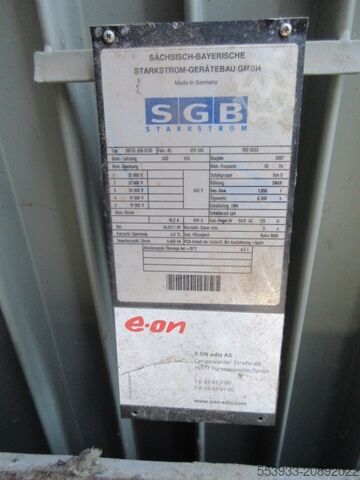 Transformer Trafostation 630 kVA 20kV Gräper/SGB GBU/DOTEL 2007