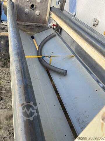 Used chamber filter press JKF Kübler KFP 800-40-25K