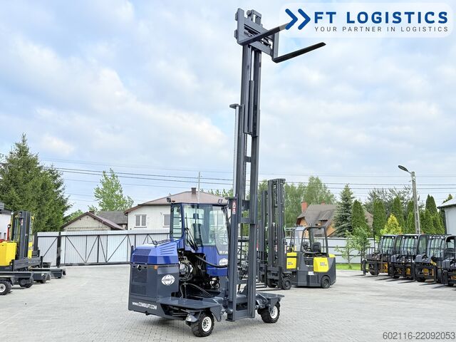 4-way forklift Combilift C4500S GAS TRIPLEX 5550 FREE-LIFT 2317H