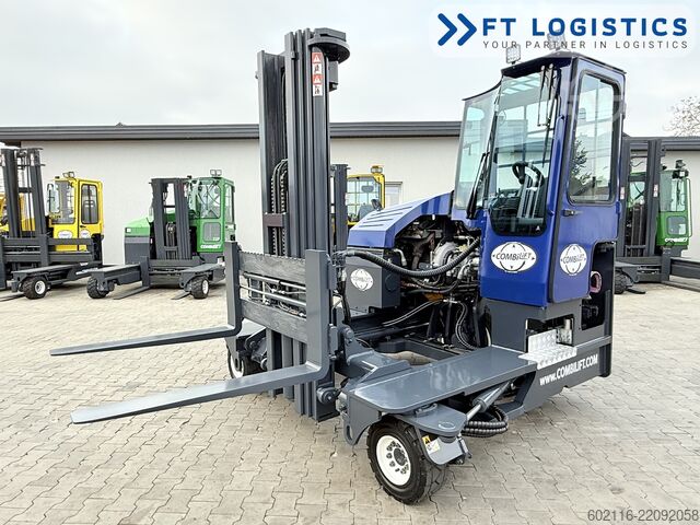 4-way forklift Combilift C4000 GAS TRIPLEX 5550 POSITIONER CABIN