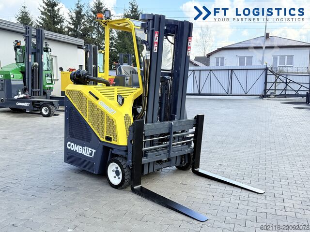 4-way forklift Combilift CB2500 GAS TRIPLEX 4900 FORK POSITIONER
