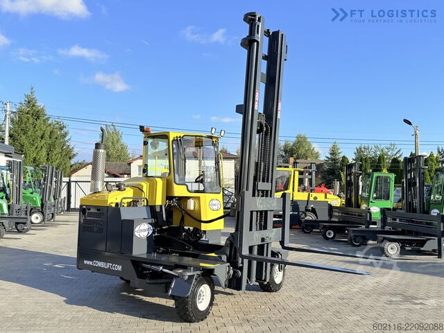 4-way forklift Combilift C5000XL GAS DUPLEX 6000MM FREE LIFT