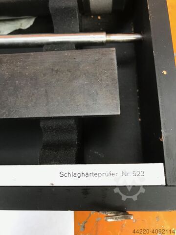 Schlaghärteprüfer Bauart Professor Baumann Nr.523