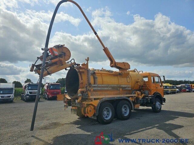Saugwagen Mercedes-Benz SK 2222 6x4 Kanal Müller Hochdruck Saugspüler