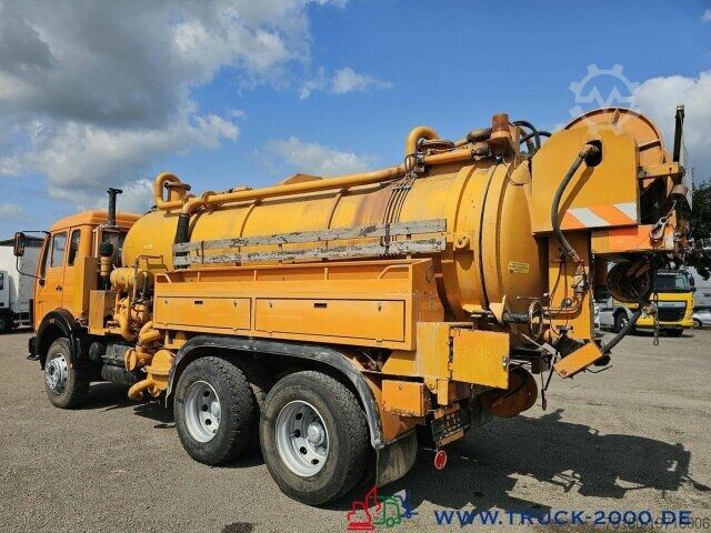 Saugwagen Mercedes-Benz SK 2222 6x4 Kanal Müller Hochdruck Saugspüler