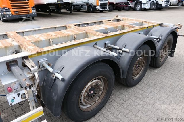 Auflieger-Wechselfahrgestell LECITRAILER BDF Multi-Chassis Lift-/Lenkachse SAF-Achsen