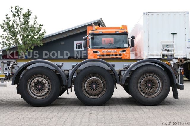 Auflieger-Wechselfahrgestell LECITRAILER BDF Multi-Chassis Lift-/Lenkachse SAF-Achsen