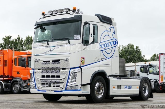 Standard tractor unit VOLVO FH 500 Kipphydraulik XL-Tank Navi Euro 6