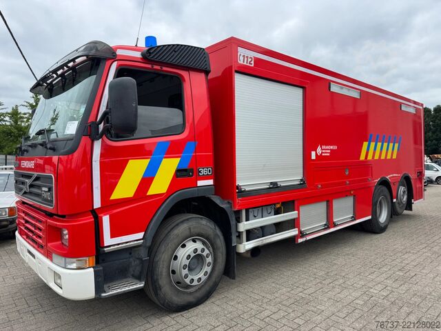 Fire engine Volvo FM 10.360 **6X2-BELGIAN ORIGINE-8000LTR WATERTA...