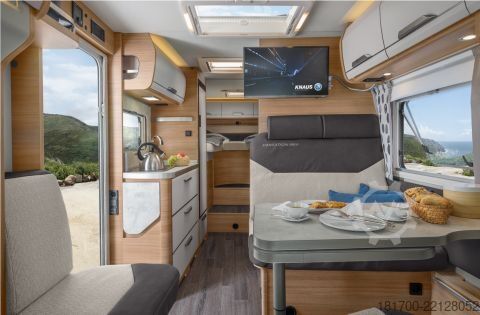 Semi-integrated camper Knaus Van TI 650 MEG VANSATION TraumMobil*Automatik*Rahmenfer