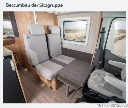 Semi-integrated camper Knaus Van TI 650 MEG VANSATION TraumMobil*Automatik*Rahmenfer
