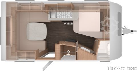 Caravan Knaus Sport 450 FU 1.800kg*Klima*Steckdosen Plus