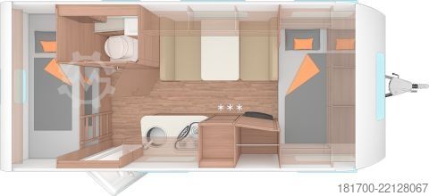 Caravan Weinsberg CaraOne 480 QDK *Let's GO Paket*3er Etagenbett
