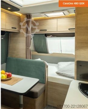 Caravan Weinsberg CaraOne 480 QDK *Let's GO Paket*3er Etagenbett