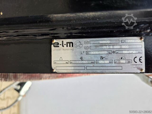 Forks Elme 2LS6 600 1800 LASTSTABILISATOR , The Load Stabilis