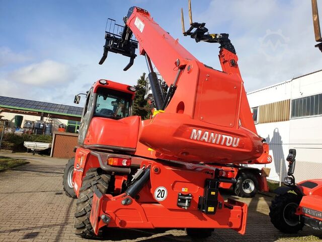 Telehandler rotating Manitou MRT 2470+ Privilege