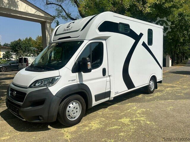 Viehtransporter Fiat Ducato Theault 1-2 Pferde mit Hengsttrennung