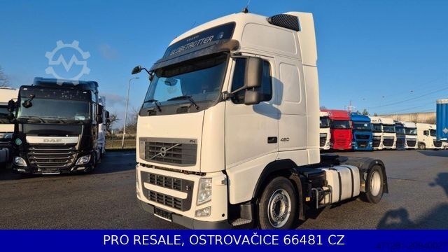 Standard tractor unit VOLVO FH 13.420 XL 42T EURO 5 - TOP CONDITION! BJ 2012