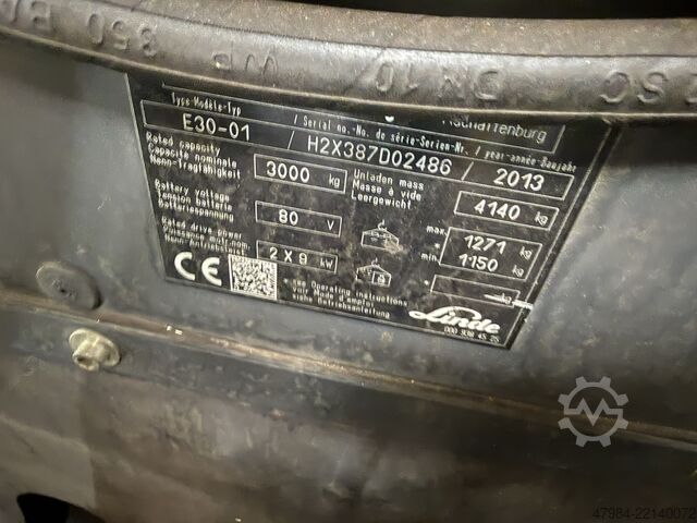 Forklift LINDE E 30-01