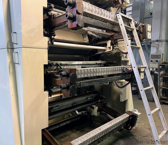 Central drum flexographic printing press Nordmeccanica Flexi 8