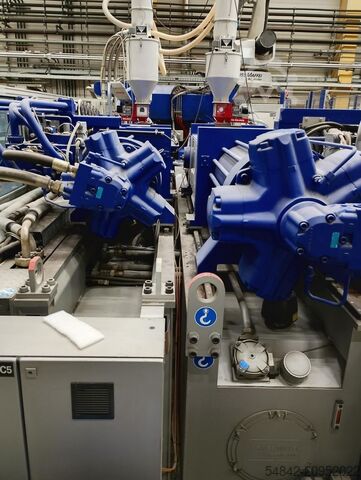 Injection molding machine KraussMaffei KM 1300-12000-8100 MXH