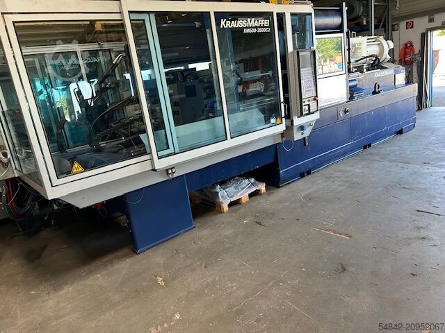Injection molding machine KraussMaffei 500-3500 C2