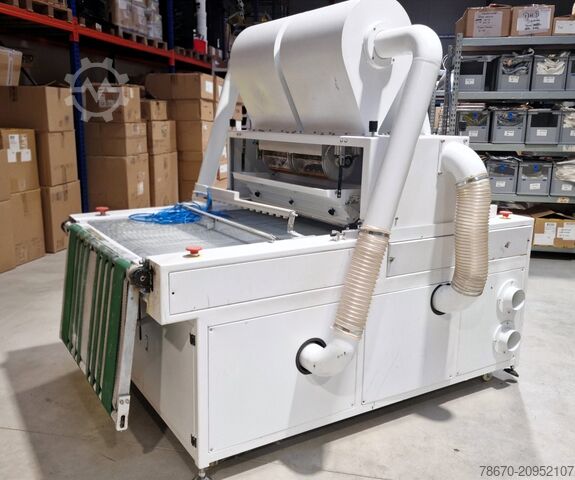 ZSCT-2 + ZSCT-3 powder coating machine. Iversen graphic ZSCT-2 + ZSCT-3 Pulverbeschichtungmasch.