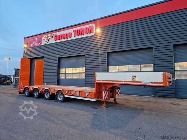 Long material semitrailer Kaiser PORTE ENGINS 4 ESSIEUX
