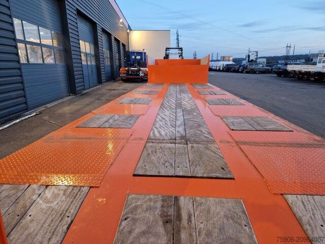Long material semitrailer Kaiser PORTE ENGINS 4 ESSIEUX