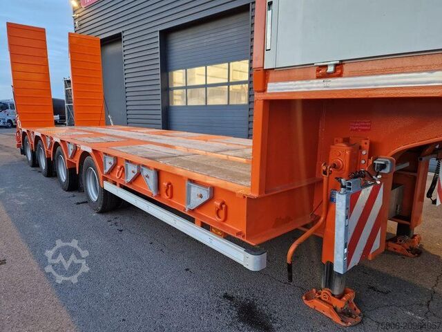 Long material semitrailer Kaiser PORTE ENGINS 4 ESSIEUX