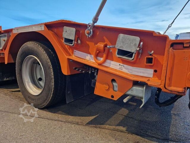 Long material semitrailer Kaiser PORTE ENGINS 4 ESSIEUX