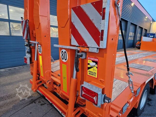 Long material semitrailer Kaiser PORTE ENGINS 4 ESSIEUX