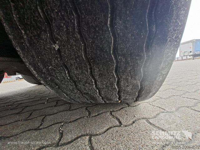 Open semitrailer with tarp Krone Curtainsider Mega