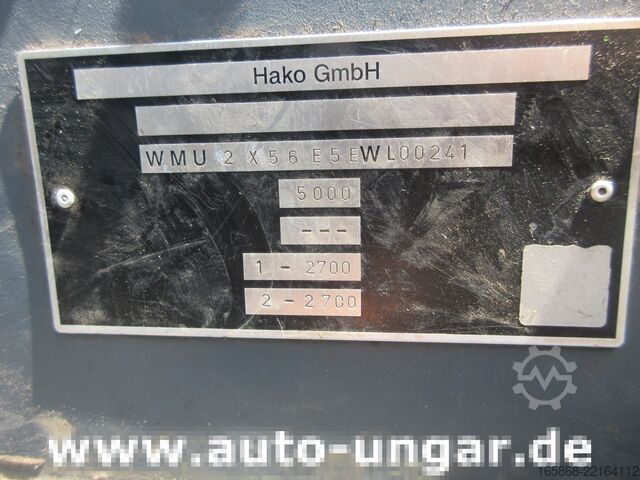 Road sweeper Multicar Tremo X56 CMAR Hybre 2000 EU5  Allrad