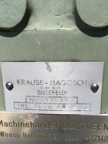 Papierschneidemaschine Krause J138 AN