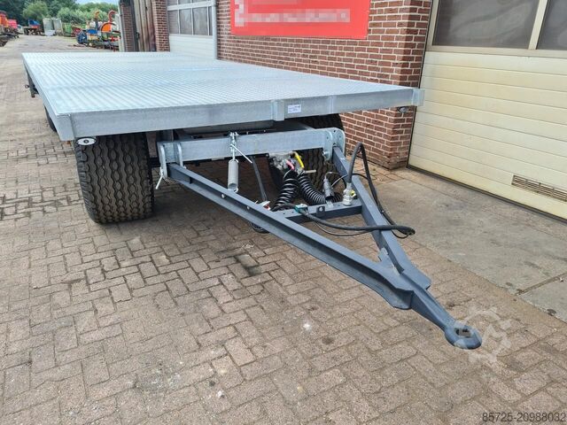 Flatbed  Balenwagen verzinkt